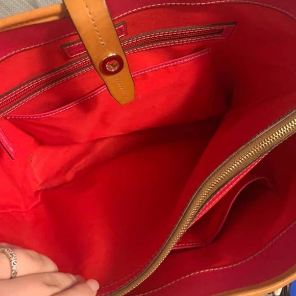 DOONEY & BOURKE set borsa tote Lexington in pelle nera grana